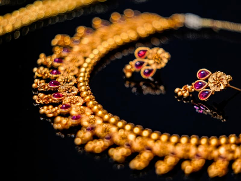 22K Gold Bridal Set