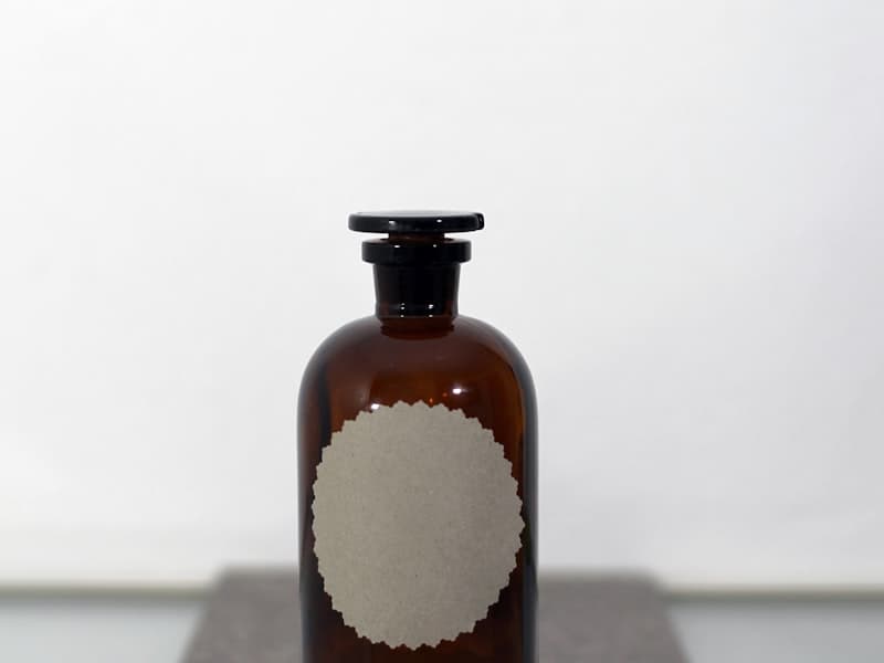 Pharma Glass Bottle 750ml Amber