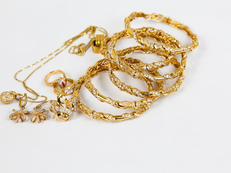 Hamid Husain 22K Gold Bangles (Pair)