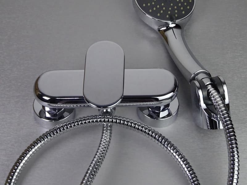 Master Bath Shower Mixer Set